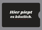 Display-Abdeckung passend für Thermomix TM6 – Hier piept es köstlich. | mehrfarbig, Wunschfarbe möglich