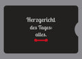 Display-Abdeckung passend für Thermomix TM6 – Herzgericht des Tages: alles. | mehrfarbig, Wunschfarbe möglich