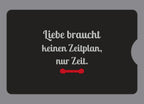 Display-Abdeckung passend für Thermomix TM6 – Liebe braucht keinen Zeitplan, nur Zeit. | mehrfarbig, Wunschfarbe möglich