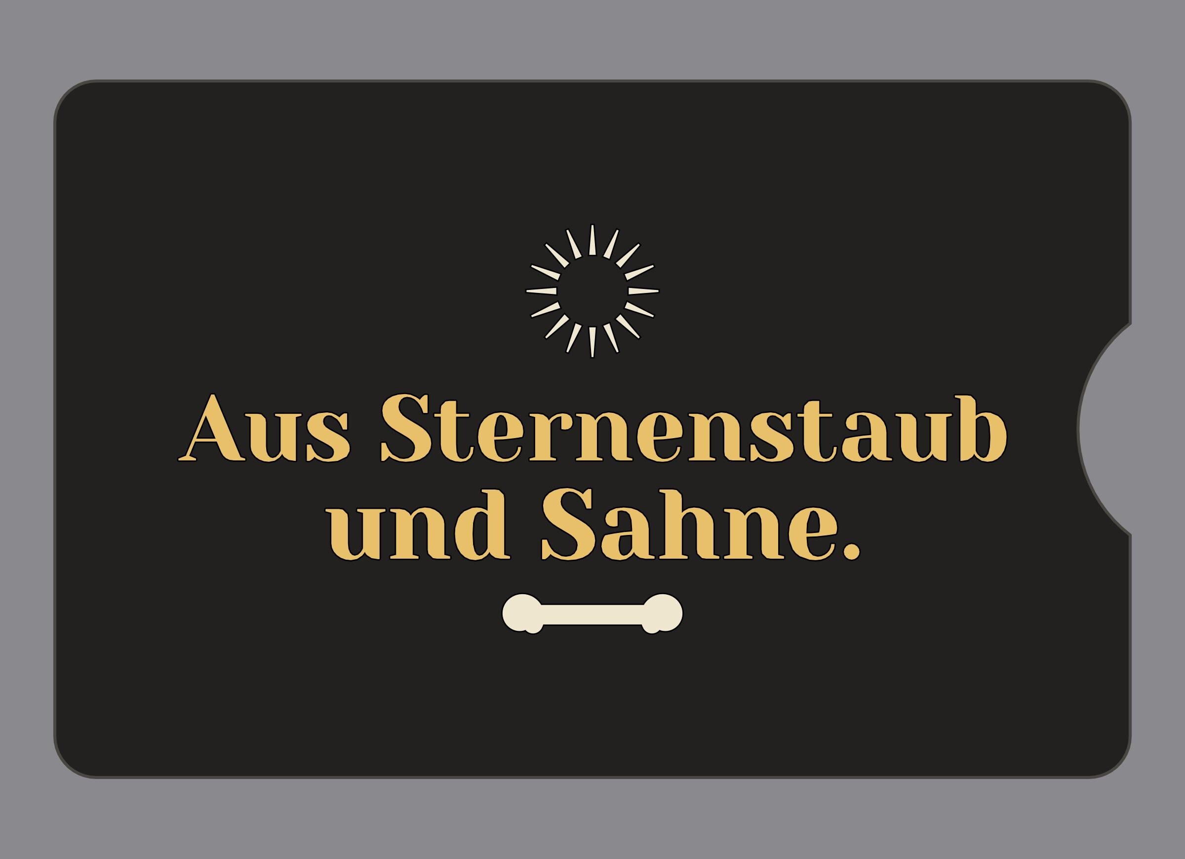 Display-Abdeckung passend für Thermomix TM6 – Aus Sternenstaub und Sahne. | mehrfarbig, Wunschfarbe möglich