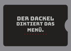 Display-Abdeckung passend für Thermomix TM6 – Der Dackel diktiert das Menü. | mehrfarbig, Wunschfarbe möglich