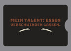 Display-Abdeckung passend für Thermomix TM6 – Mein Talent: Essen verschwinden lassen. | mehrfarbig, Wunschfarbe möglich