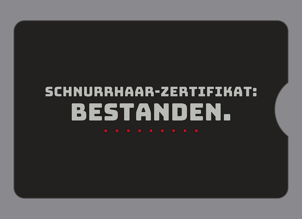 Display-Abdeckung passend für Thermomix TM6 – Schnurrhaar-Zertifikat: bestanden. | mehrfarbig, Wunschfarbe möglich