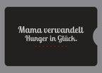 Display-Abdeckung passend für Thermomix TM6 – Mama verwandelt Hunger in Glück. | mehrfarbig, Wunschfarbe möglich