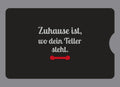Display-Abdeckung passend für Thermomix TM6 – Zuhause ist, wo dein Teller steht. | mehrfarbig, Wunschfarbe möglich