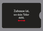 Display-Abdeckung passend für Thermomix TM6 – Zuhause ist, wo dein Teller steht. | mehrfarbig, Wunschfarbe möglich