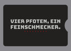 Display-Abdeckung passend für Thermomix TM6 – Vier Pfoten, ein Feinschmecker. | mehrfarbig, Wunschfarbe möglich