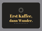 Display-Abdeckung passend für Thermomix TM7 – Erst Kaffee, dann Wunder. | mehrfarbig, Wunschfarbe möglich