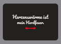 Display-Abdeckung passend für Thermomix TM7 – Herzenswärme ist mein Herdfeuer. | mehrfarbig, Wunschfarbe möglich
