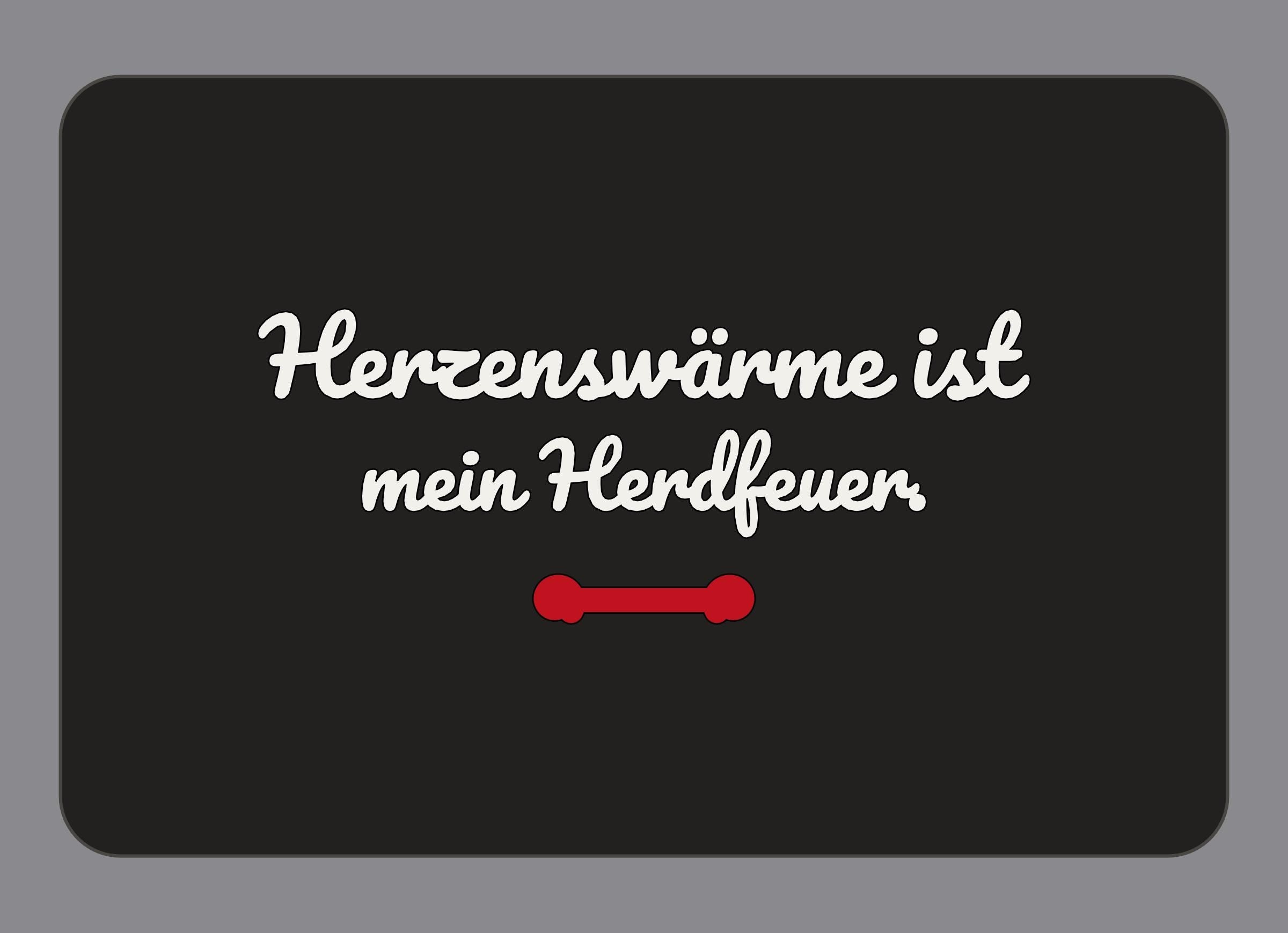 Display-Abdeckung passend für Thermomix TM7 – Herzenswärme ist mein Herdfeuer. | mehrfarbig, Wunschfarbe möglich
