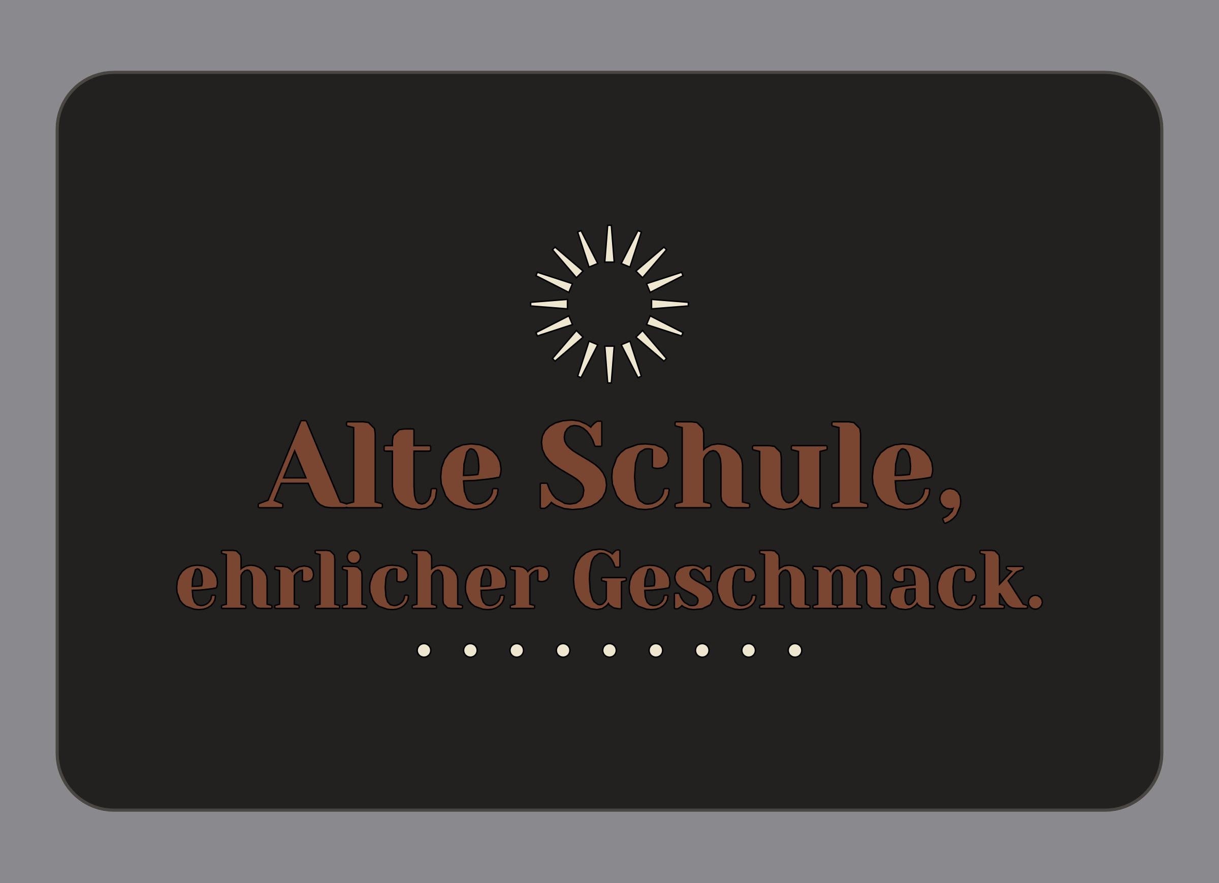 Display-Abdeckung passend für Thermomix TM7 – Alte Schule, ehrlicher Geschmack. | mehrfarbig, Wunschfarbe möglich
