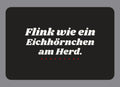 Display-Abdeckung passend für Thermomix TM7 – Flink wie ein Eichhörnchen am Herd. | mehrfarbig, Wunschfarbe möglich