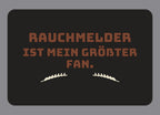 Display-Abdeckung passend für Thermomix TM7 – Rauchmelder ist mein größter Fan. | mehrfarbig, Wunschfarbe möglich