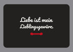 Display-Abdeckung passend für Thermomix TM7 – Liebe ist mein Lieblingsgewürz. | mehrfarbig, Wunschfarbe möglich