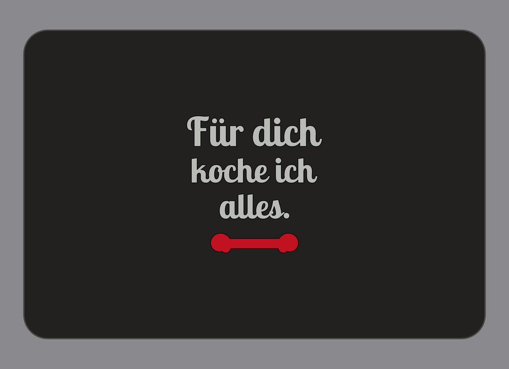 Display-Abdeckung passend für Thermomix TM7 – Für dich koche ich alles. | mehrfarbig, Wunschfarbe möglich