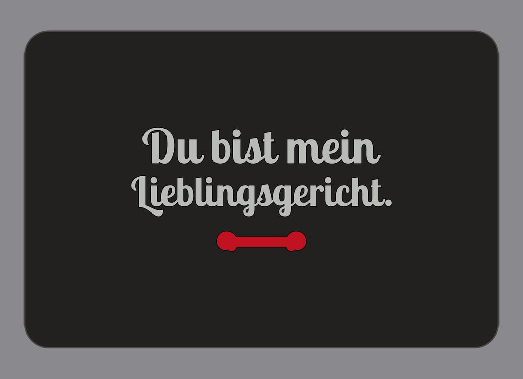 Display-Abdeckung passend für Thermomix TM7 – Du bist mein Lieblingsgericht. | mehrfarbig, Wunschfarbe möglich
