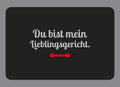 Display-Abdeckung passend für Thermomix TM7 – Du bist mein Lieblingsgericht. | mehrfarbig, Wunschfarbe möglich