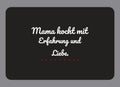 Display-Abdeckung passend für Thermomix TM7 – Mama kocht mit Erfahrung und Liebe. | mehrfarbig, Wunschfarbe möglich