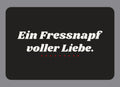 Display-Abdeckung passend für Thermomix TM7 – Ein Fressnapf voller Liebe. | mehrfarbig, Wunschfarbe möglich