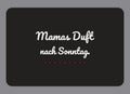 Display-Abdeckung passend für Thermomix TM7 – Mamas Duft nach Sonntag. | mehrfarbig, Wunschfarbe möglich
