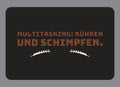 Display-Abdeckung passend für Thermomix TM7 – Multitasking: Rühren und schimpfen. | mehrfarbig, Wunschfarbe möglich