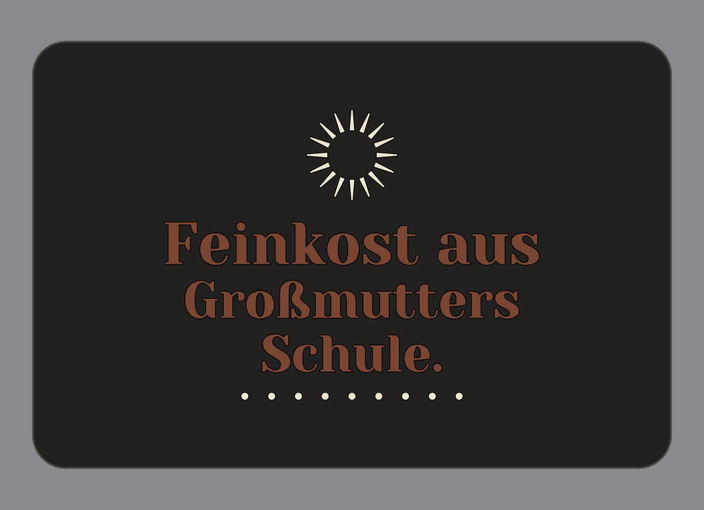 Display-Abdeckung passend für Thermomix TM7 – Feinkost aus Großmutters Schule. | mehrfarbig, Wunschfarbe möglich
