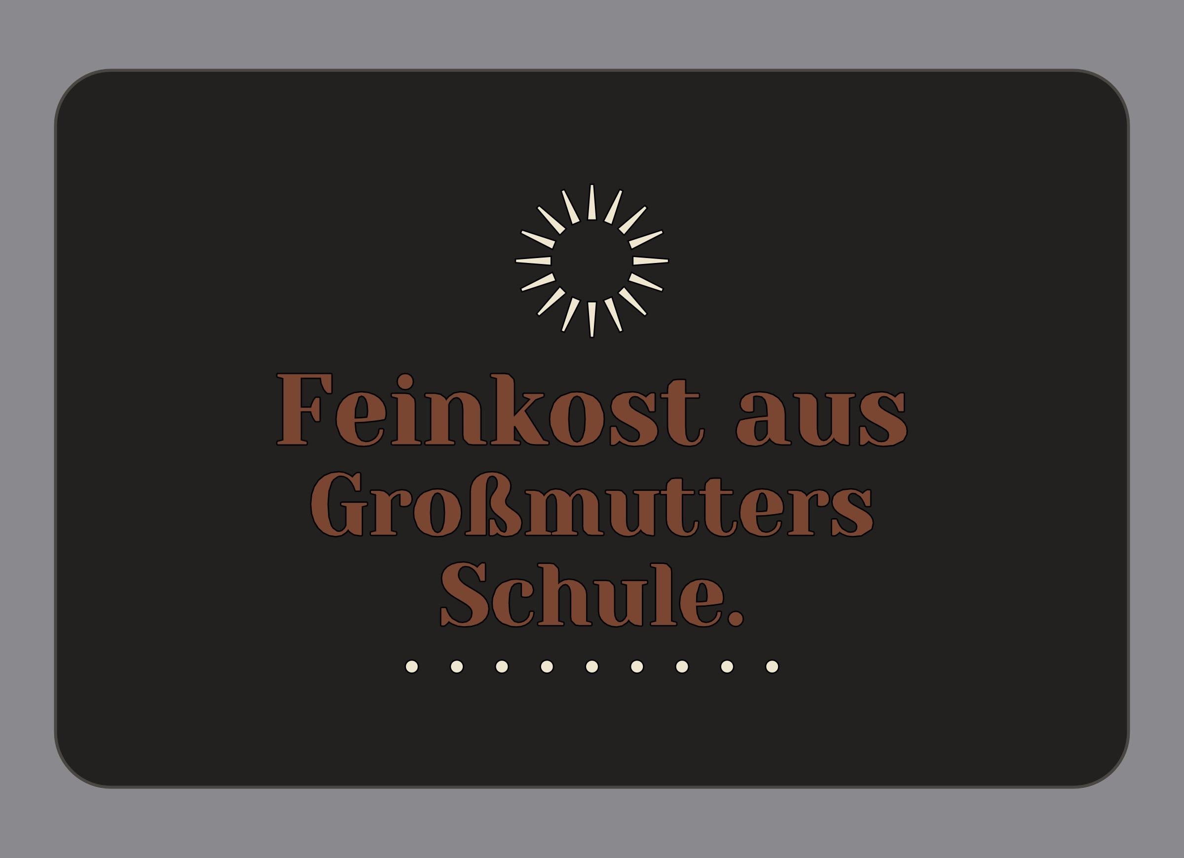 Display-Abdeckung passend für Thermomix TM7 – Feinkost aus Großmutters Schule. | mehrfarbig, Wunschfarbe möglich