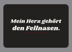 Display-Abdeckung passend für Thermomix TM7 – Mein Herz gehört den Fellnasen. | mehrfarbig, Wunschfarbe möglich