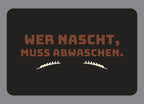 Display-Abdeckung passend für Thermomix TM7 – Wer nascht, muss abwaschen. | mehrfarbig, Wunschfarbe möglich