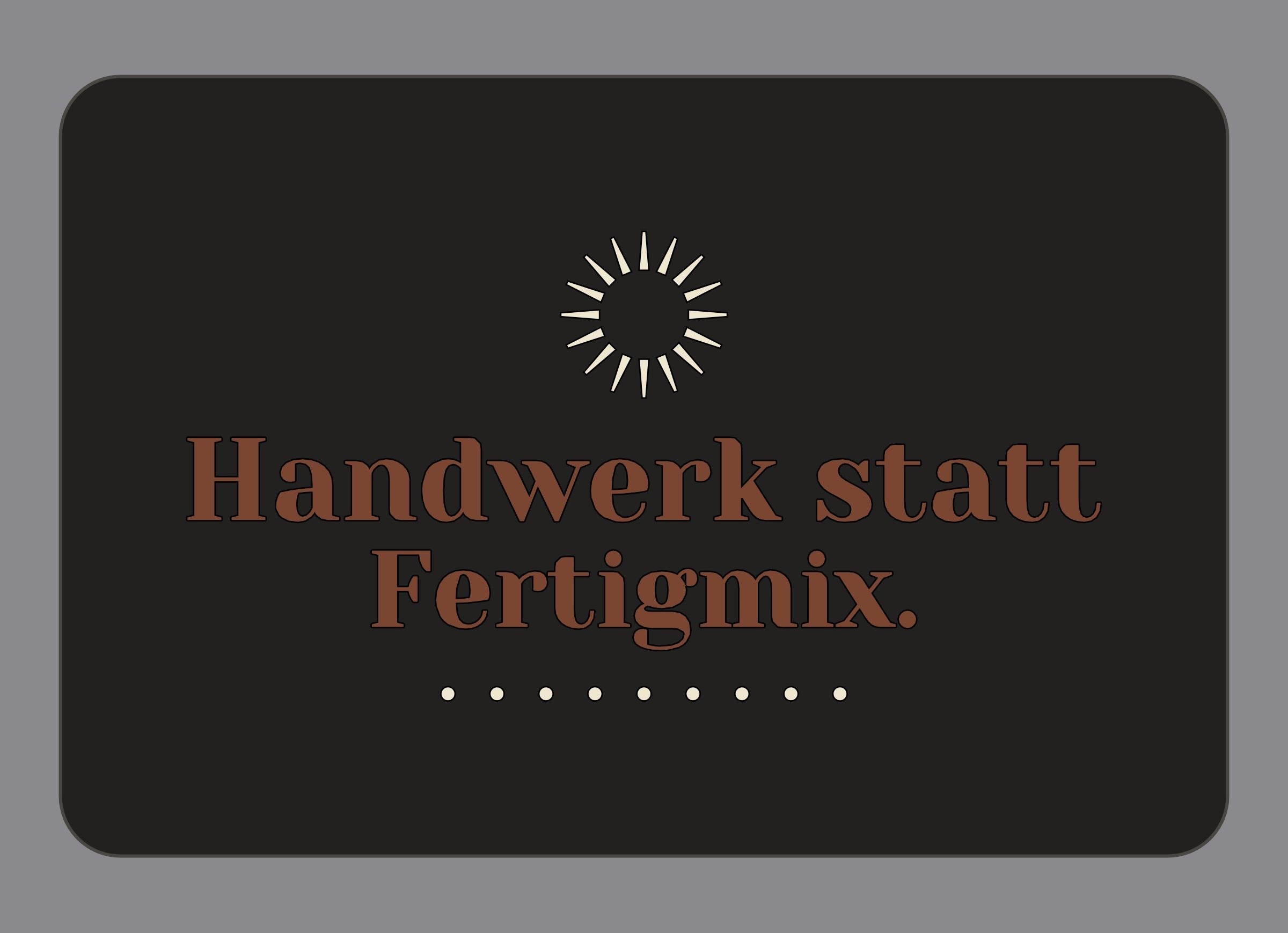 Display-Abdeckung passend für Thermomix TM7 – Handwerk statt Fertigmix. | mehrfarbig, Wunschfarbe möglich