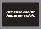 Display-Abdeckung passend für Thermomix TM7 – Die Ente bleibt heute im Teich. | mehrfarbig, Wunschfarbe möglich
