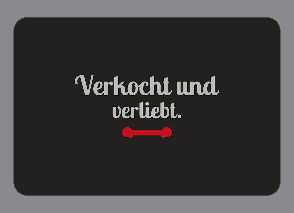 Display-Abdeckung passend für Thermomix TM7 – Verkocht und verliebt. | mehrfarbig, Wunschfarbe möglich