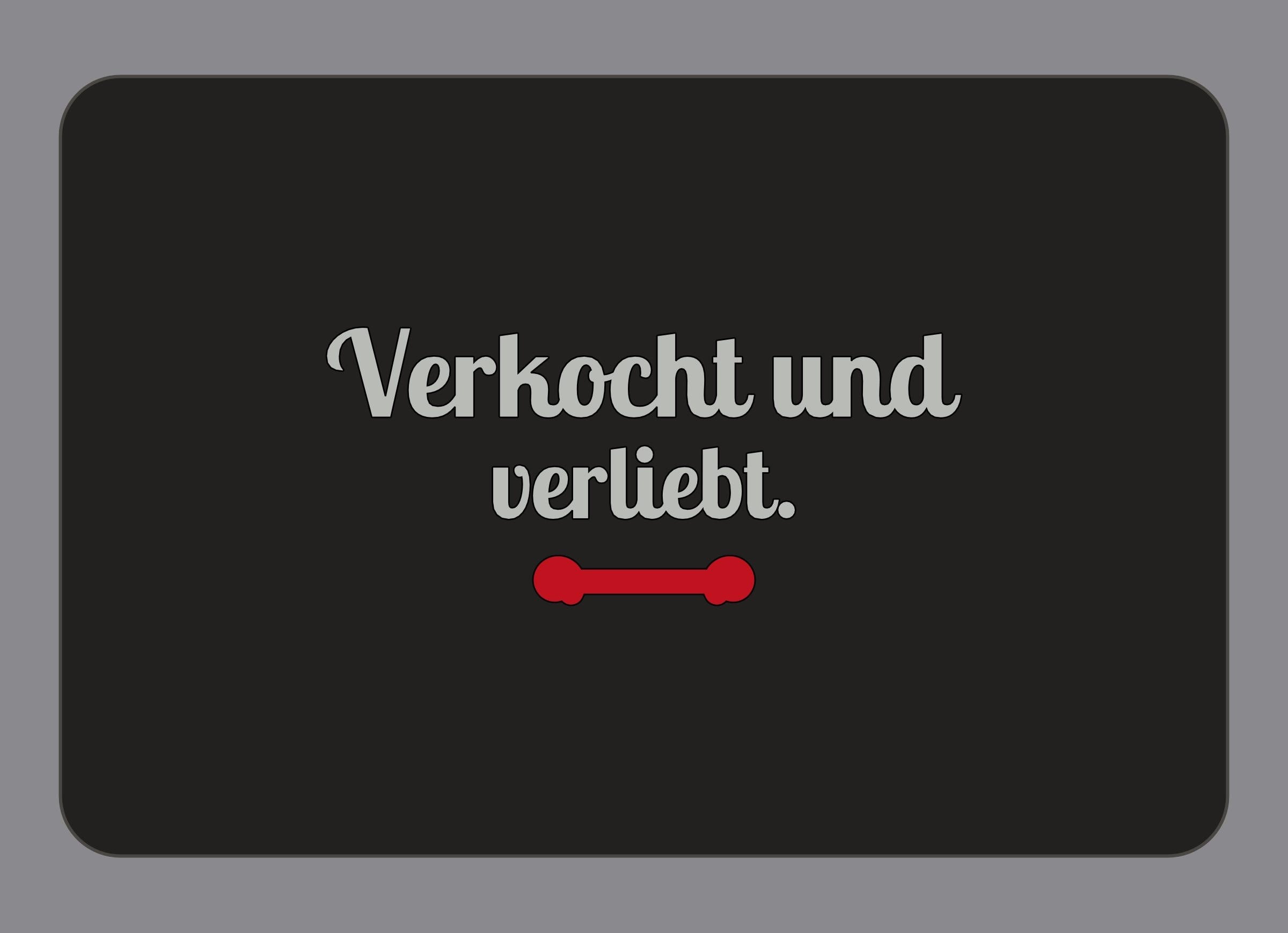 Display-Abdeckung passend für Thermomix TM7 – Verkocht und verliebt. | mehrfarbig, Wunschfarbe möglich