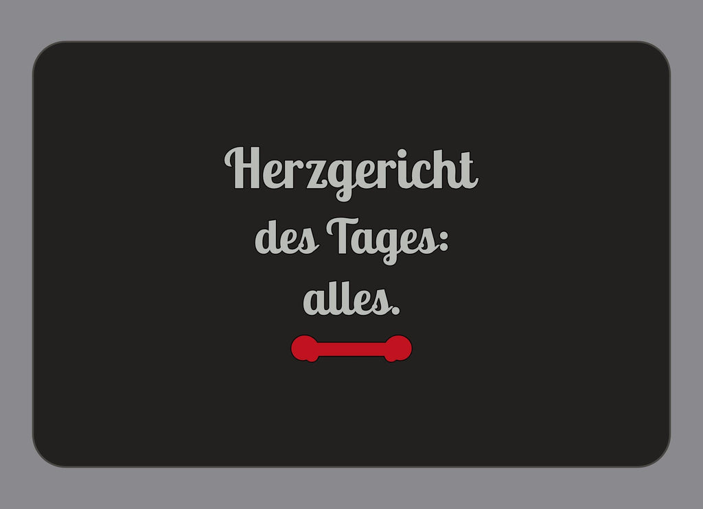 Display-Abdeckung passend für Thermomix TM7 – Herzgericht des Tages: alles. | mehrfarbig, Wunschfarbe möglich