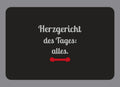 Display-Abdeckung passend für Thermomix TM7 – Herzgericht des Tages: alles. | mehrfarbig, Wunschfarbe möglich