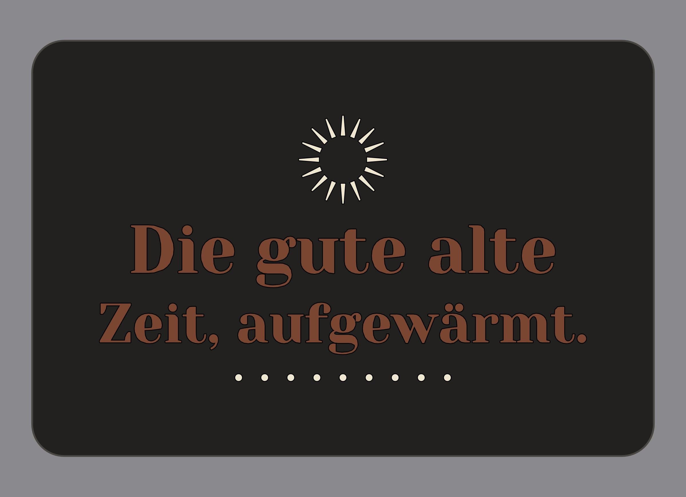 Display-Abdeckung passend für Thermomix TM7 – Die gute alte Zeit, aufgewärmt. | mehrfarbig, Wunschfarbe möglich