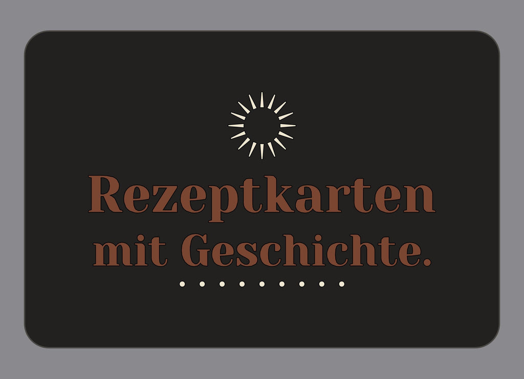 Display-Abdeckung passend für Thermomix TM7 – Rezeptkarten mit Geschichte. | mehrfarbig, Wunschfarbe möglich