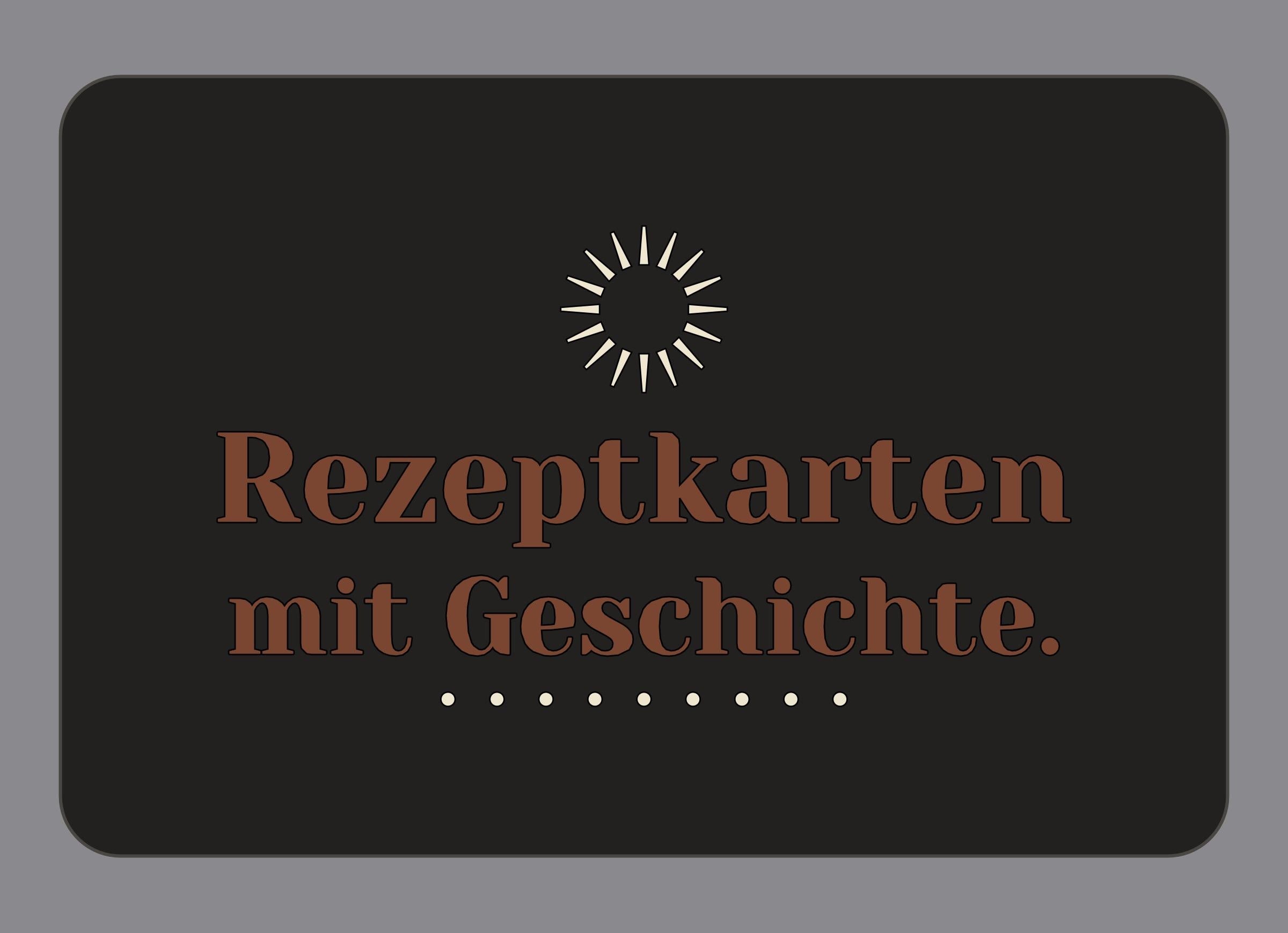 Display-Abdeckung passend für Thermomix TM7 – Rezeptkarten mit Geschichte. | mehrfarbig, Wunschfarbe möglich