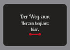 Display-Abdeckung passend für Thermomix TM7 – Der Weg zum Herzen beginnt hier. | mehrfarbig, Wunschfarbe möglich