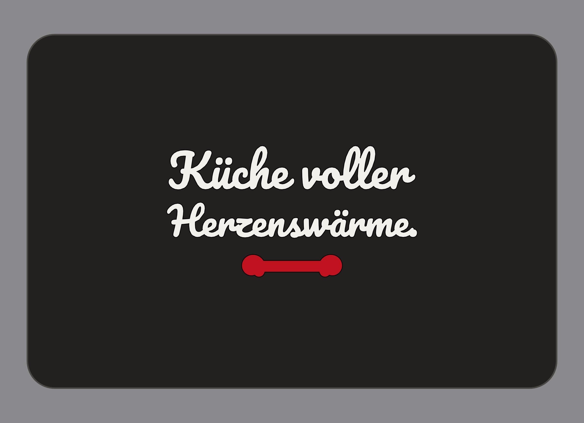 Display-Abdeckung passend für Thermomix TM7 – Küche voller Herzenswärme. | mehrfarbig, Wunschfarbe möglich