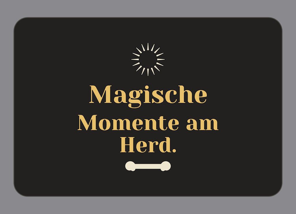 Display-Abdeckung passend für Thermomix TM7 – Magische Momente am Herd. | mehrfarbig, Wunschfarbe möglich