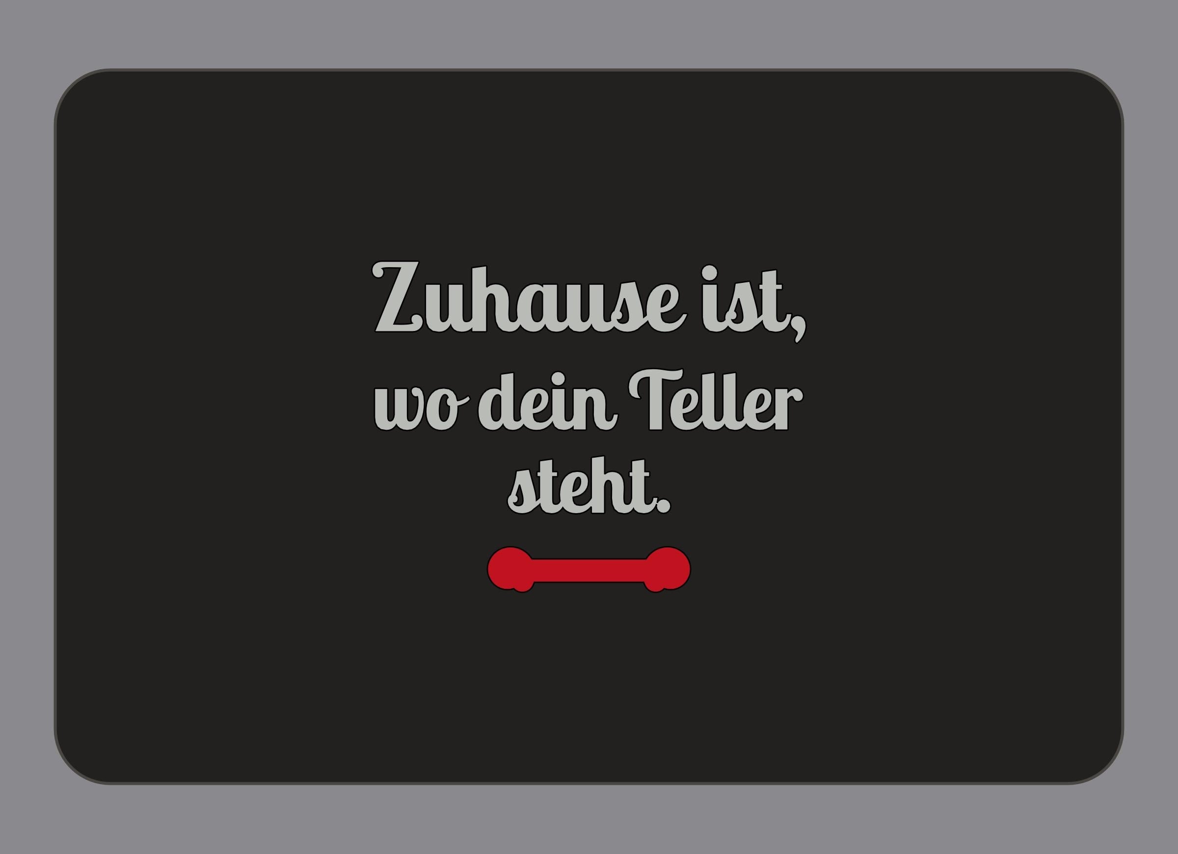 Display-Abdeckung passend für Thermomix TM7 – Zuhause ist, wo dein Teller steht. | mehrfarbig, Wunschfarbe möglich