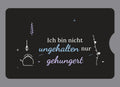 Display-Abdeckung passend für Thermomix TM6 – Ich bin nicht ungehalten, nur gehungert | mehrfarbig, Wunschfarbe möglich