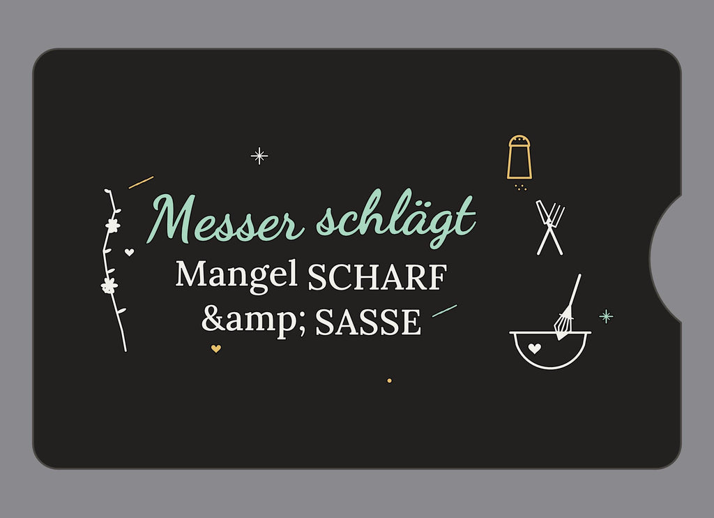 Display-Abdeckung passend für Thermomix TM6 – Messer schlägt Mangel | mehrfarbig, Wunschfarbe möglich
