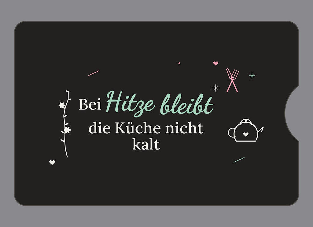 Display-Abdeckung passend für Thermomix TM6 – Bei Hitze bleibt die Küche nicht kalt | mehrfarbig, Wunschfarbe möglich