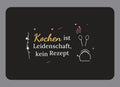 Display-Abdeckung passend für Thermomix TM7 – Kochen ist Leidenschaft, kein Rezept | mehrfarbig, Wunschfarbe möglich