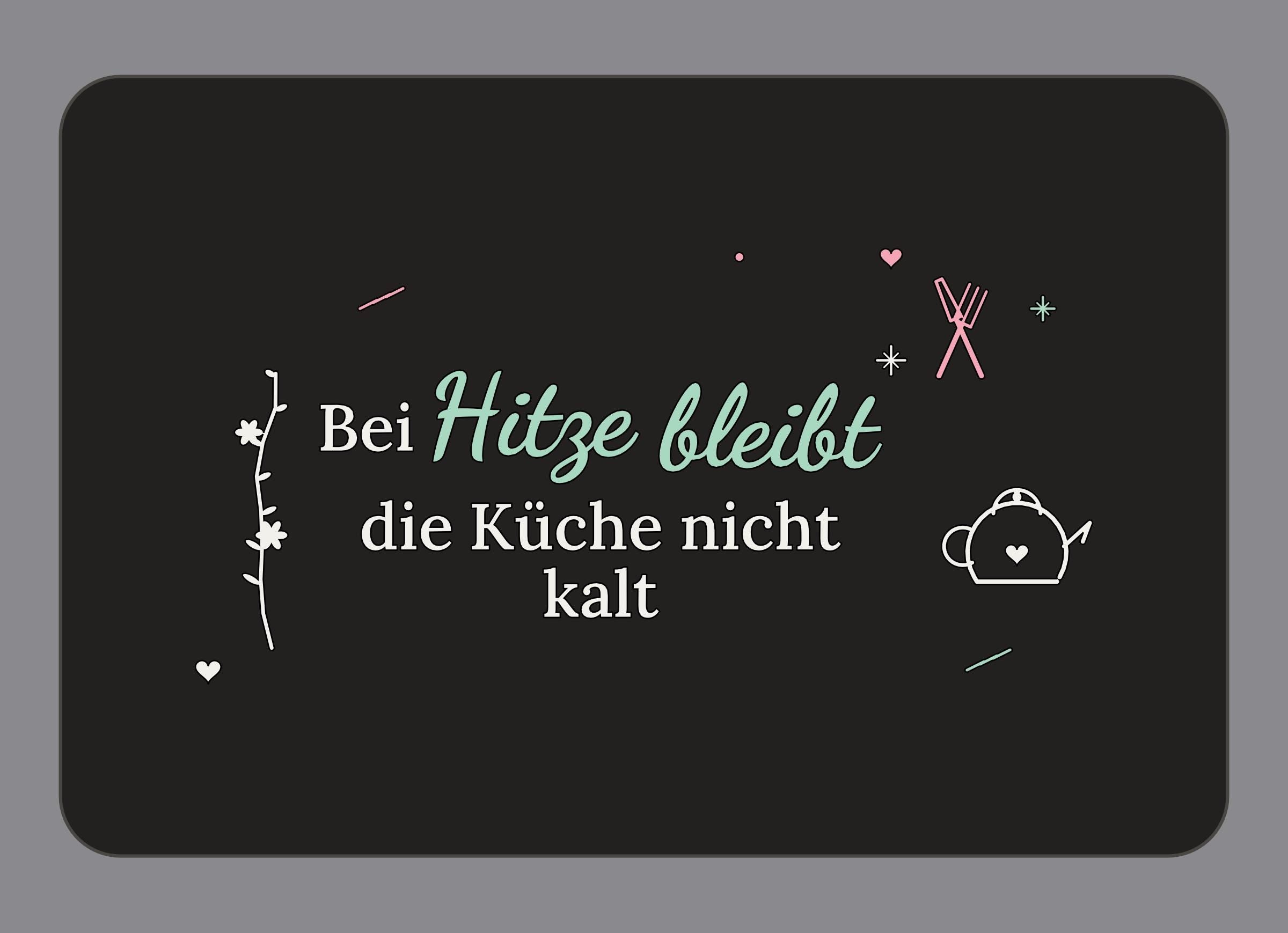 Display-Abdeckung passend für Thermomix TM7 – Bei Hitze bleibt die Küche nicht kalt | mehrfarbig, Wunschfarbe möglich