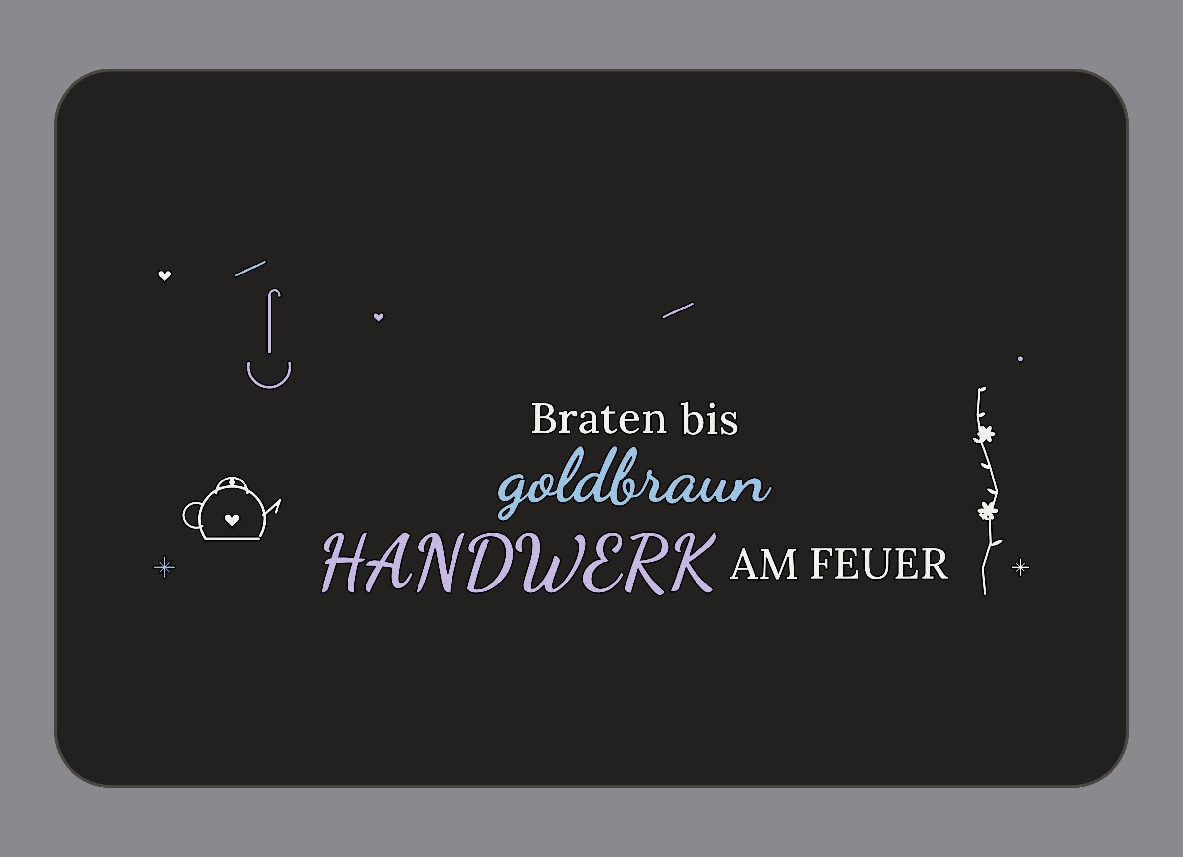 Display-Abdeckung passend für Thermomix TM7 – Braten bis goldbraun | mehrfarbig, Wunschfarbe möglich