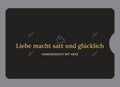 Display-Abdeckung passend für Thermomix TM6 – Liebe macht satt und glücklich | mehrfarbig, Wunschfarbe möglich
