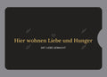 Display-Abdeckung passend für Thermomix TM6 – Hier wohnen Liebe und Hunger | mehrfarbig, Wunschfarbe möglich